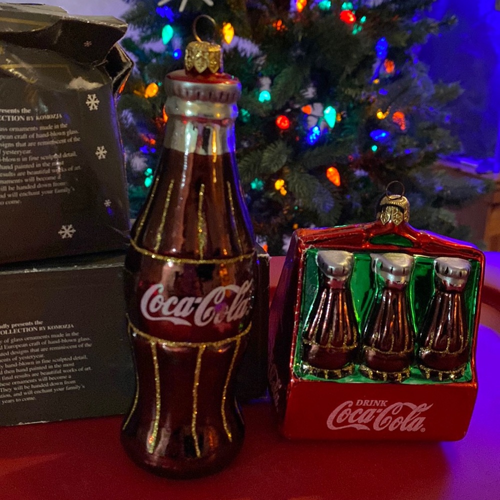 Coca-Cola Polonaise Christmas ornament collection, 1996